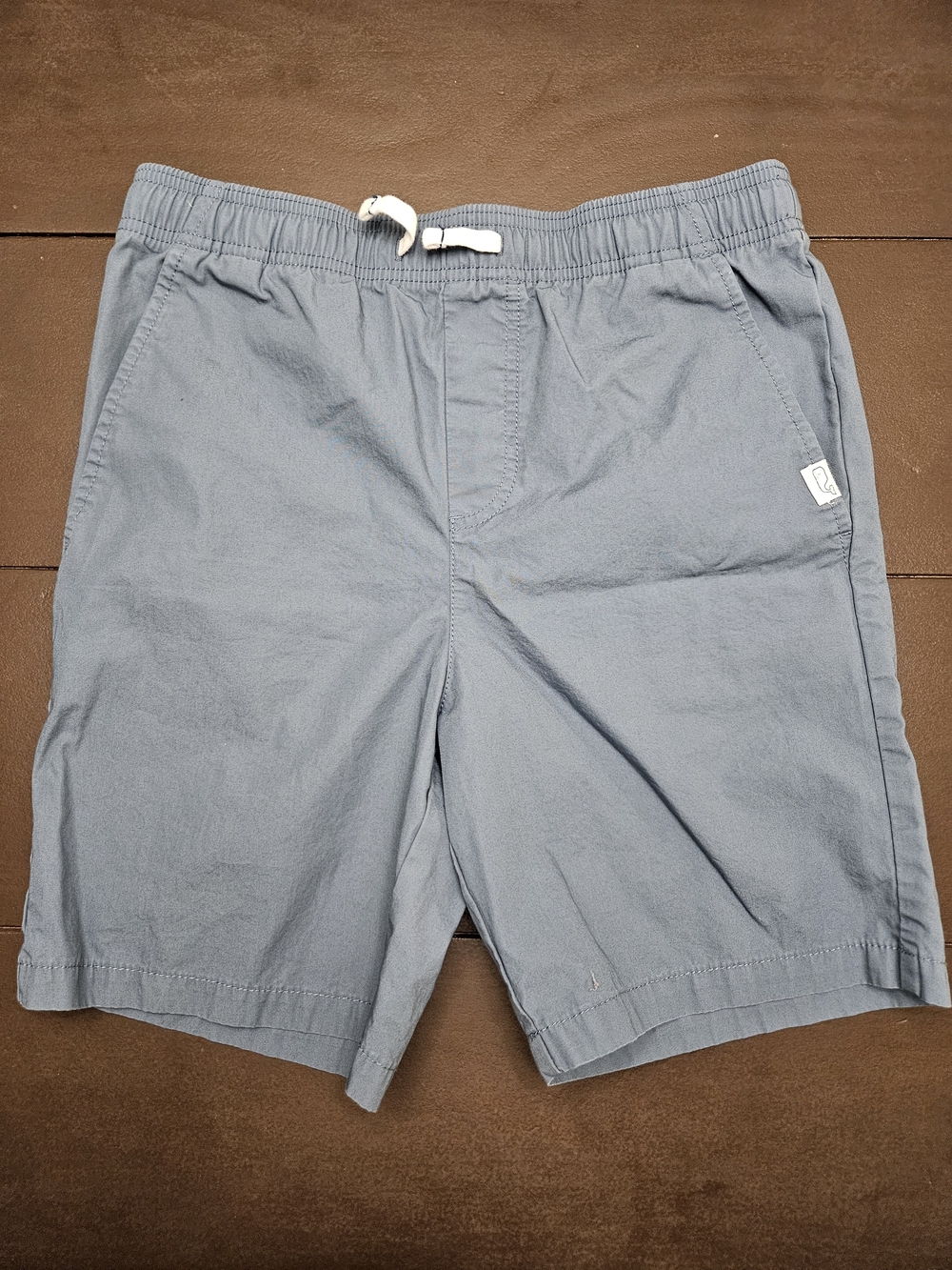 Vineyard Vines Boys Light Slate Blue Drawstring Shorts